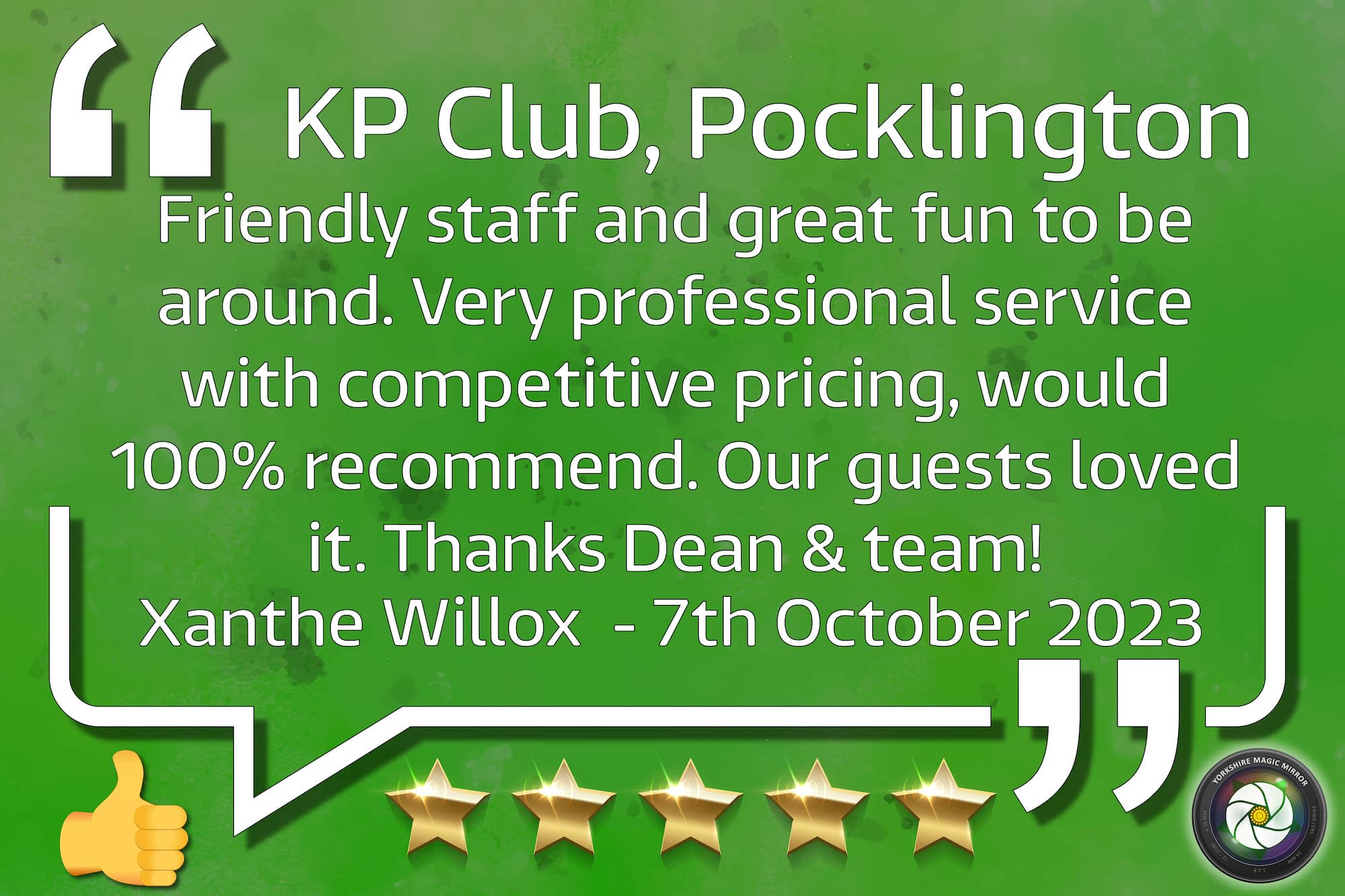 Xanthe & Jamie Willox's Wedding October 2023 KP Club